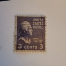 Scott 807- MNH- 3c Thomas Jefferson- Presidential 