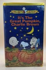 It's the Great Pumpkin, Charlie Brown VHS 1996 Clamshell Acceptable B2G1 