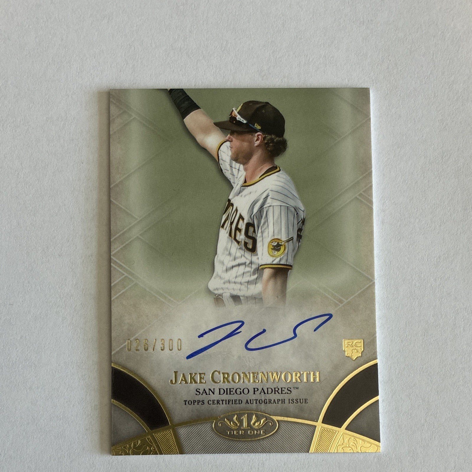 2021 Topps Tier One - Breakout Autographs Jake Cronenworth #BOA-JCR /300