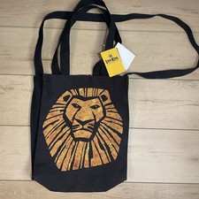 Disney The Lion King Broadway Musical Canvas Crossbody Long Strap Tote Bag