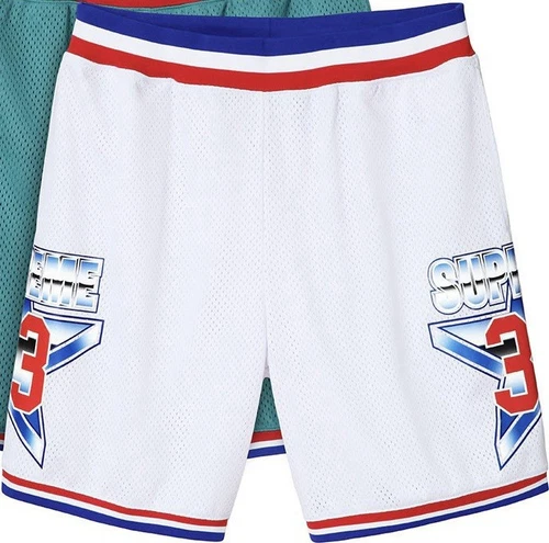 Short de basketball Supreme SS15 AllStar blanc XL NEUF JORDAN MESSI KOBE ASSC