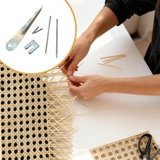 Wicker Weaving Tool Crafting Steel Basket Making Supplies for Chair Fix Knit