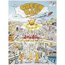 Green Day Dookie Album Cover Art Poster