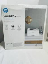 HP LaserJet Pro 4001n Black and White Laser Printer Rare Used Just Printed 38 Pg