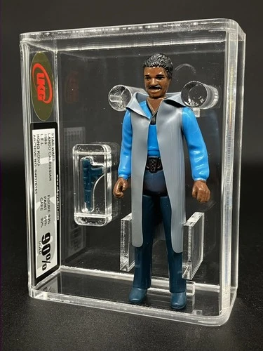Vintage Star Wars Figure Lando Calrissian UKG 90% GOLD!!! No AFA