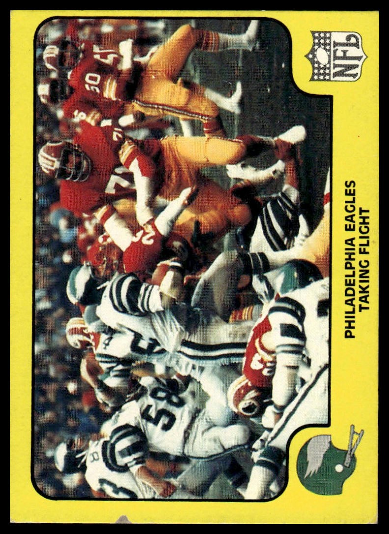 1978 Fleer Team Action #41 Taking Flight