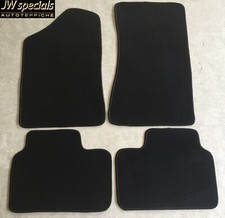 Fußmatten Autoteppiche für Opel Manta B und CC 1975-1988 schwarz Absatzschutz 4t