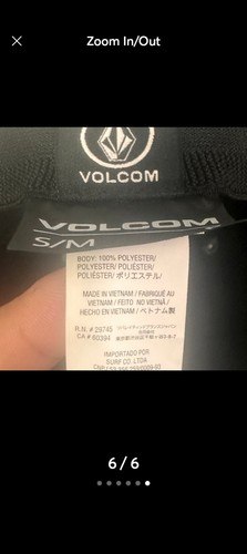 Volcom Stone Fitted Drifit Style Small Medium Hat - Picture 4 of 4