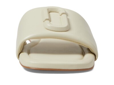 MARC JACOBS ,ホワイト, ベージュ ミュールサンダル 38 Marc Jacobs The Leather Sandal Cloud White EU 36 (US Women's 6) M