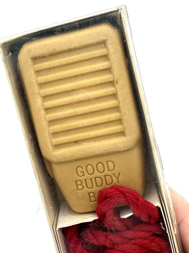 Vintage Good Buddy Bar of soap on a rope CB Radio 1970’s Katherine gray, Inc - Picture 8 of 11