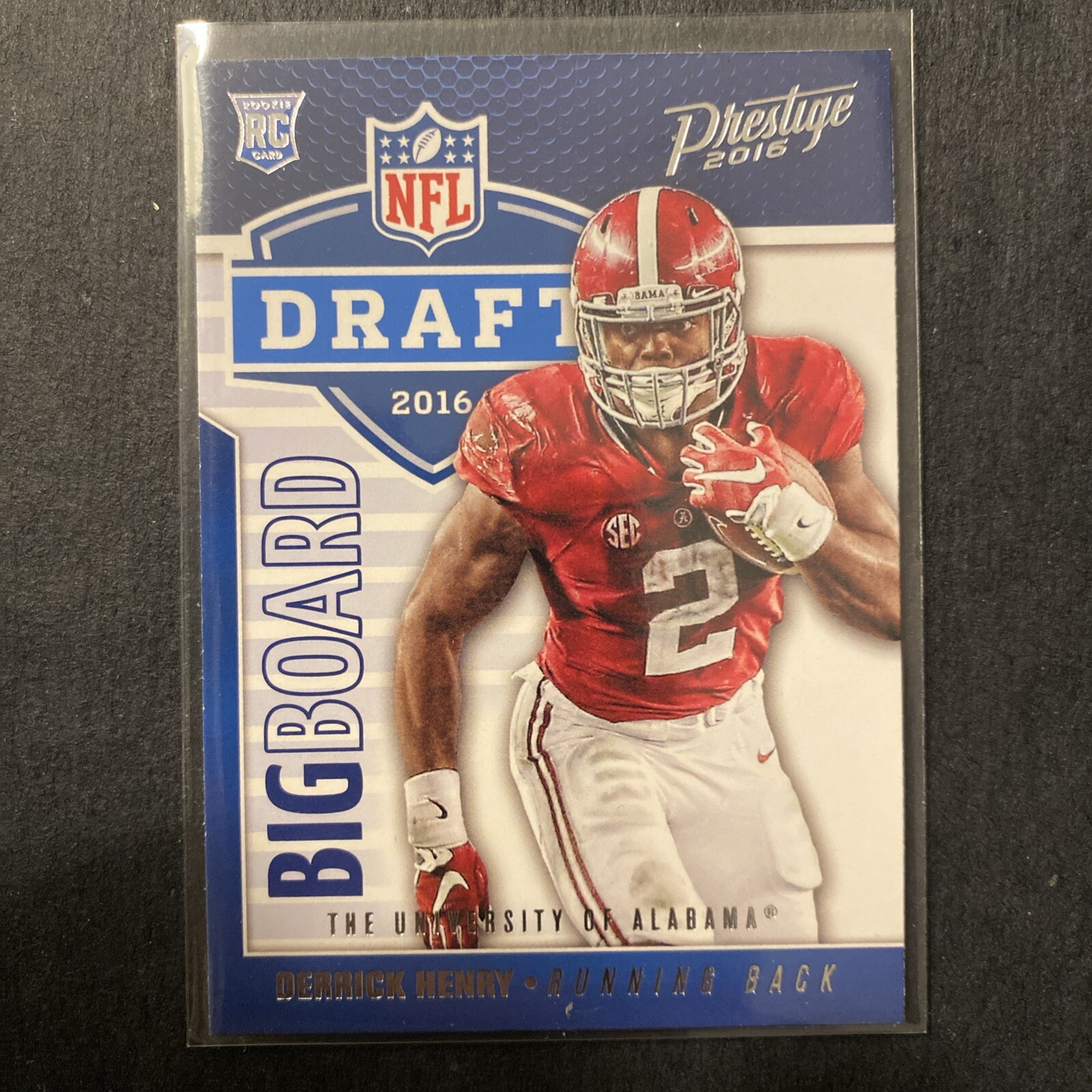 2016 Panini Prestige - Draft Big Board Derrick Henry #4 (RC)
