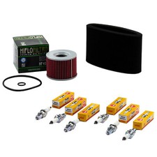 Wartung für Honda CBX 1000 CB1 SC03 1979-1980 Set Luftfilter Ölfilter Zündkerzen