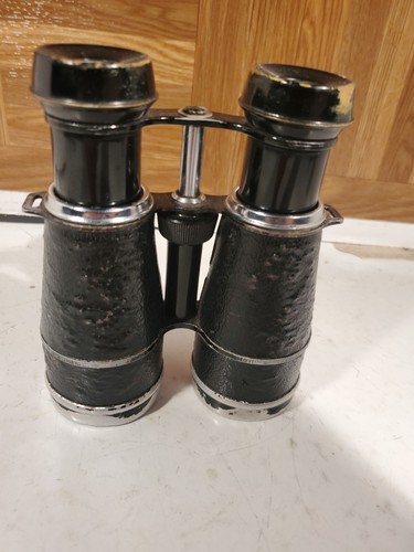 Vintage Black Trojan Chicago USA Binoculars “36” 3.5 x 40 - Picture 3 of 6