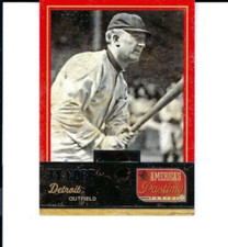 Ty Cobb 2013 America's Pastime Base #164 SP /125