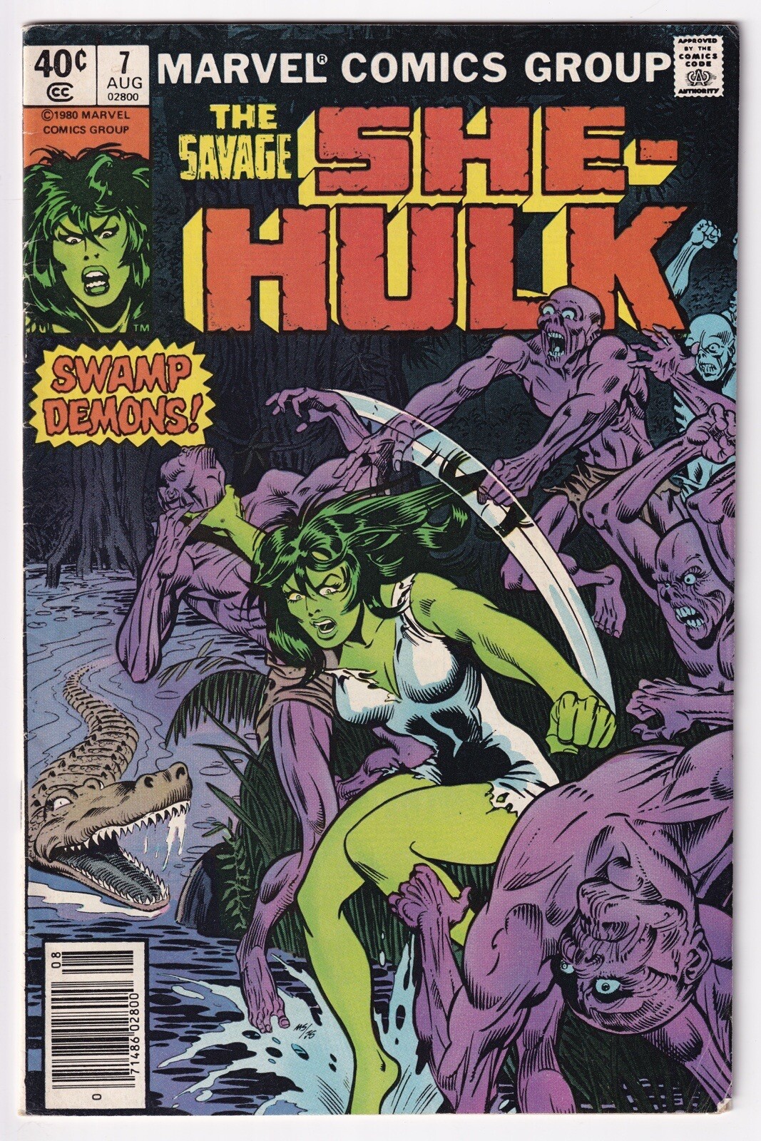The Savage She-Hulk #7 (1980) Marvel Comics 