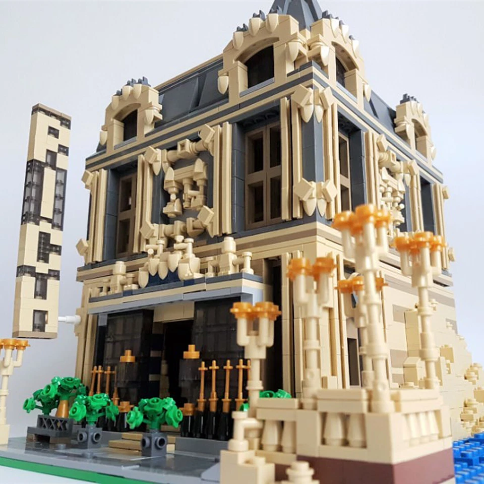 MOC: Modular Building: Bar with Interior for Collection 3802 Bricks Gift - Image 2 of 4