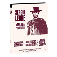 SERGIO LEONE - La Trilogia del Dollaro (Steelbook) (3 Blu-ray+Booklet 30 pag)