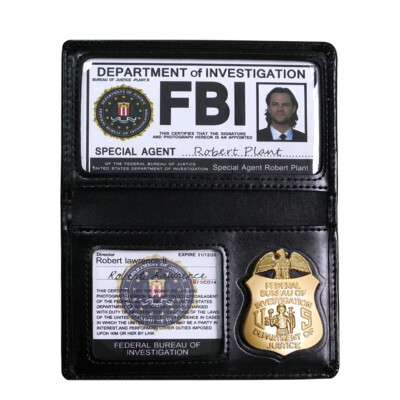 Supernatural Sam FBI Abzeichen Spezial agent Abzeichen Karten ID Karten Halfter