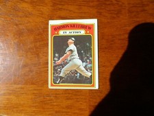 1972 TOPPS BASEBALL  #52 HARMON KILLEBREW IN ACTION MINNESOTA TWINS VG-EX P-20