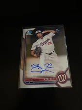 Evan Lee 2022 Bowman Chrome Prospects Auto Orioles CPA-EL