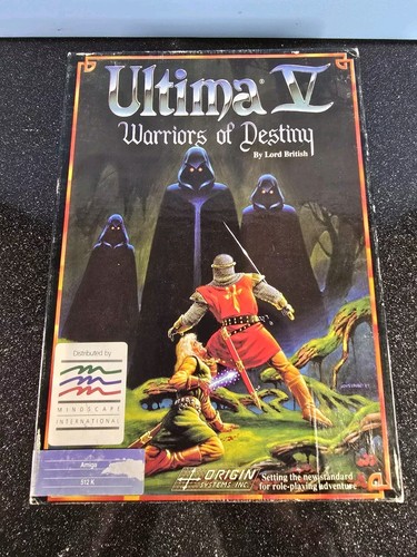 ULTIMA V Warriors Of Destiny - Amiga - Origin - RPG Fantasy Game 1988 Complete - Picture 9 of 21