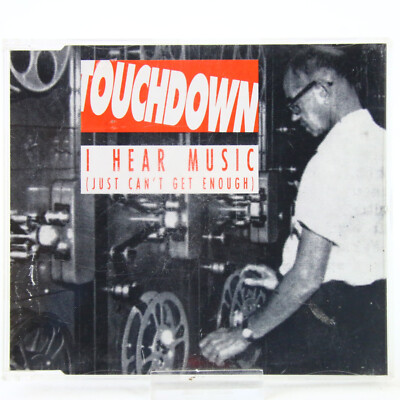 Music Musik Maxi Single CD Touchdown   I Hear Music (Just Can't Get Enough) Gut