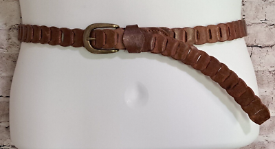 chunky brown belt