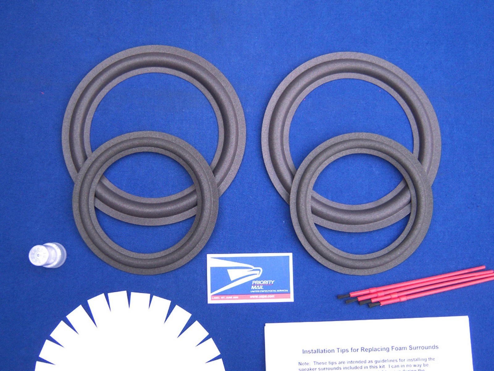 Epi Magnus A12 A1200 Woofer Midrange Speaker Foam Surround Repair Kit