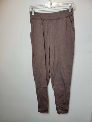 Cuddl Duds Comfortwear Jogger Pants Peppercorn Heather XXS