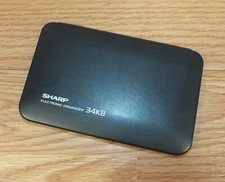 Sharp Electronic Organizer 34KB YO-110 Clock Calendar Schedule Memo Etc READ