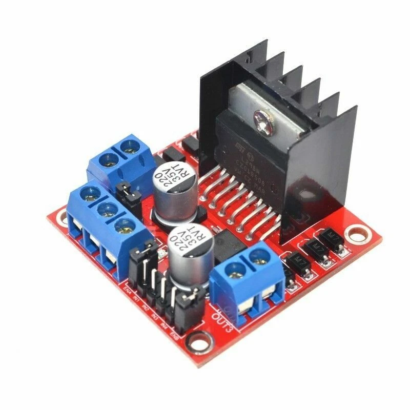 New L298N DC Stepper Motor Driver Module Dual H Bridge Control Board for Arduino - Image 2 of 4