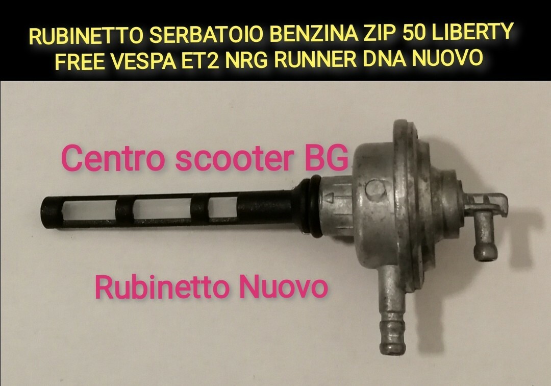 Rubinetto Benzina A Depressione Liberty Fly Zip Vespa Originale Piaggio - Foto 6