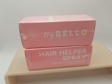 Lot of 2 Trybello Hair Help Spray Hair Growth Serum w/Biotin Caster Oil NEW