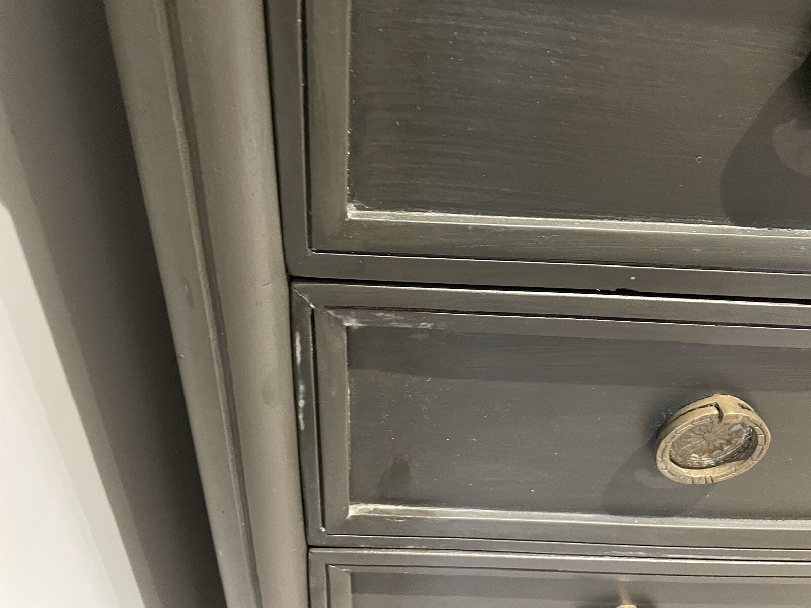 Swoon Dark Grey Painted chest of drawers eBay