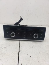 Used A/C Selector Switch fits: 2008 Audi A6 dual zone face plate black w/o heate