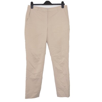 H&M Women's Beige Dress Pants Trousers Sz 12 Capri Regular Fit | eBay