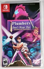 Plumbers Don't Wear Ties Definitve Edition SDCC Exclusive NINTENDO SWITCH Game