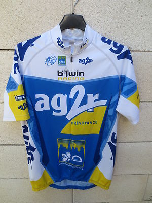 Maillot Cycliste AG2R B'TWIN Racing, UCI Pro Tour France 2007, Taille L
