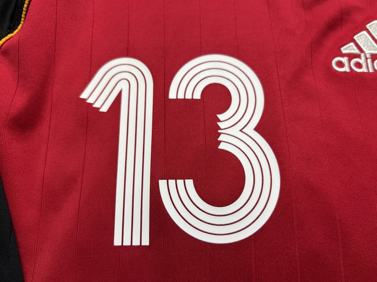 2006 Germany Ballack Jersey Shirt Kit Red Away Adidas XL