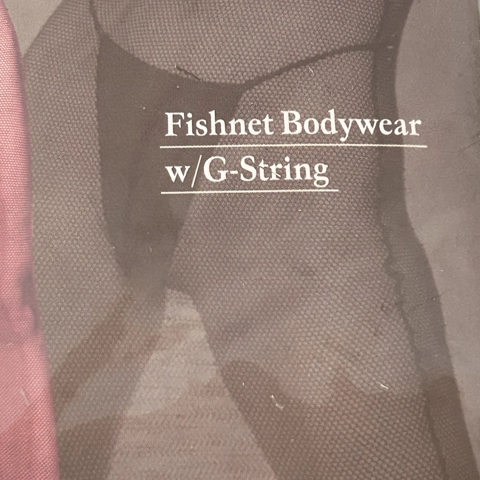 Body Leg Avenue BLANCO Red con Tanga Talla Única Foto 2 de 4