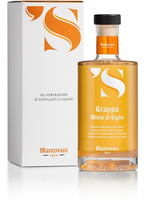 MANTOVANI 'S GRAPPA MIELE DI TIGLIO 70 CL