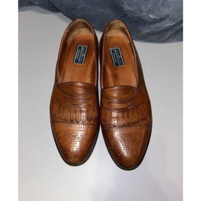 BOSTONIAN Classics Florentine Brown Leather Loafer Shoes  display picture 1