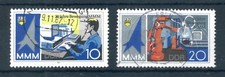 East Germany 1987 39th Masters of Tomorrow Fair stamps. Used. Sg E2835-E2836