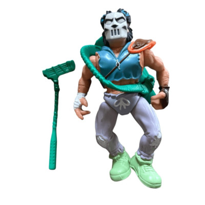 Teenage Mutant Ninja Turtles Casey Jones 1989 Action Figure & Accessories