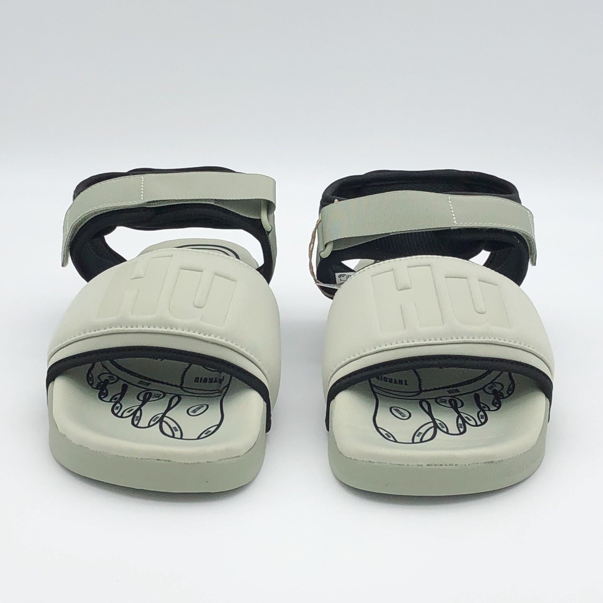 Adidas Pharell x Adilette 2.0 Slides - Men’s Sizes Available - (GY1847) Adidas Adilette 2.0 Pharrell Human Race HU Sandals Slides  main image 3
