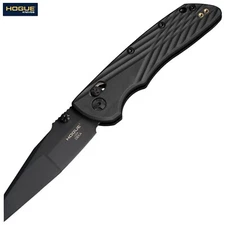 Hogue Deka MAGNACUT Cerakote Wharncliffe Blade Black Polymer Handles 24366