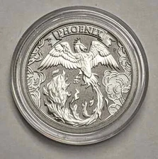 2022 Australia Phoenix 1/4 oz Platinum Coin - In Capsule