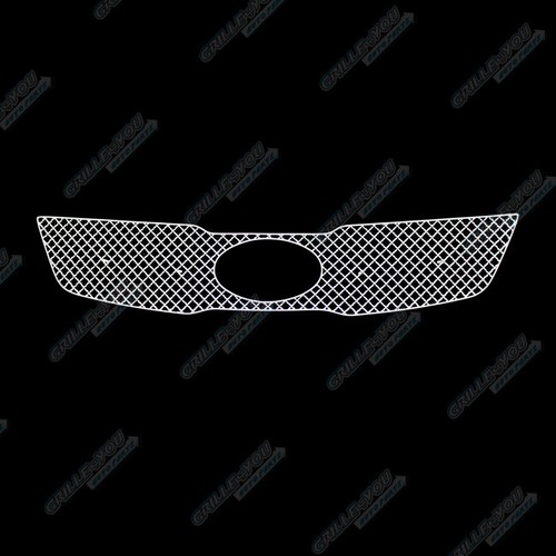 Fits 10-13 Kia Forte Main Upper Stainless Steel Chrome Mesh Grille Insert - Picture 2 of 3