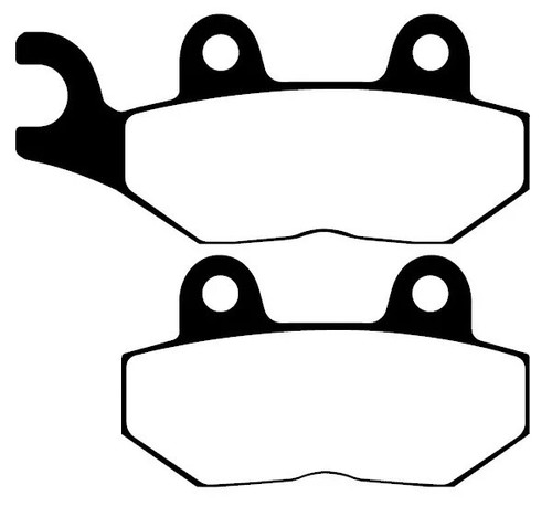 EBC Organic REAR Disc Brake Pads Fits TRIUMPH STREET TWIN (2016 to 2022) - Picture 5 of 6