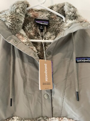 Patagonia Shelled Retro-X womens Pullover XS Snow Pine